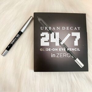 4/$30 Sale💫Urban Decay 24/7 Glide On Eyeliner Pencil Zero Black Mini Size